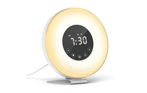 Sunrise alarm clocks are exactly what they sound like. Wake-Up Light Alarm Clock | Light alarm clock, Alarm clock ...