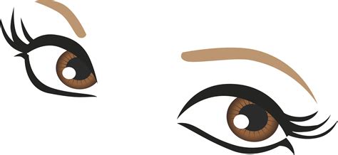 Cartoon Eyebrow Png Png Image Collection