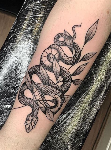 The hebi or snake tattoo in japanese culture signifies transformation or rebirth. 55 Pretty Snake Tattoos to Inspire You - Page 30 - DiyBig