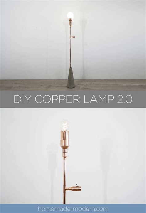 My Diy Copper Pipe Floor Lamp Floor Roma