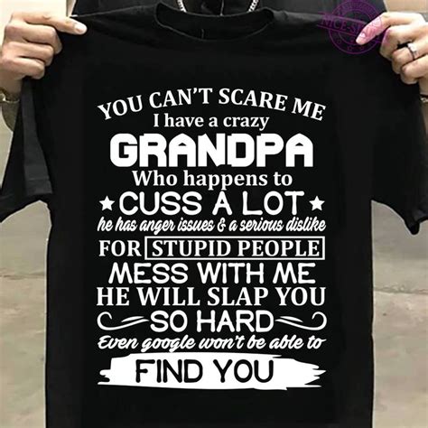We did not find results for: You Can't Scare Me I have A Crazy Grandpa Shirt grandpa ...