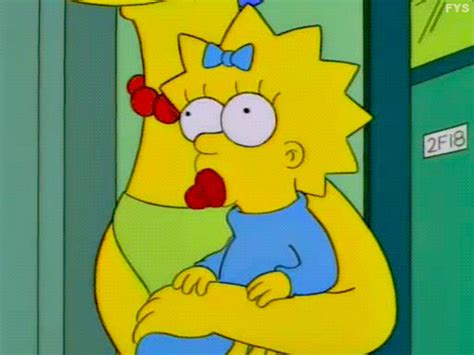 Maggie Simpson Simpsons  Find And Share On Giphy