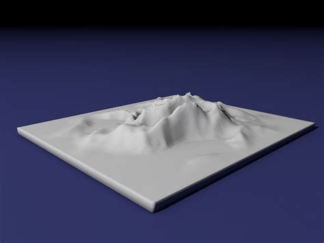 3d Print Model Landscape Cgtrader