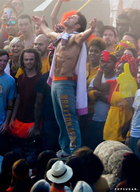 Zac Efron Grabbing His Bulge On The Set Of Neighbors POPSUGAR Celebrity