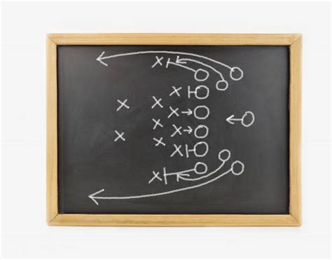 American Football Play Diagram Stock Photos Pictures And Royalty Free