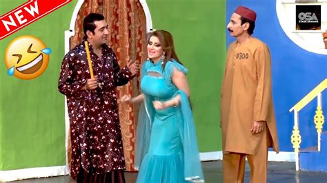 Zafri Khan Iftikhar Thakur And Afreen Khan 2019 New Stage Drama Best