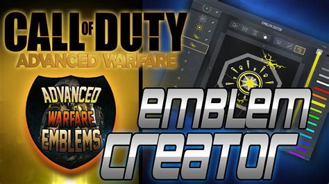 Advanced Warfare Emblem Creator And Custom Emblems Youtube