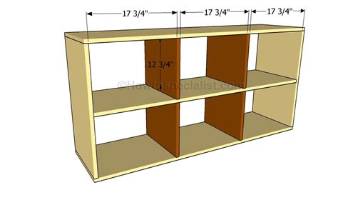 Free Bookcase Plans Howtospecialist How To Build Step By Step Diy