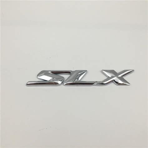 2021 Sticker Car Emblem Logo Badge Slx Chrome Garnish For Isuzu D Max