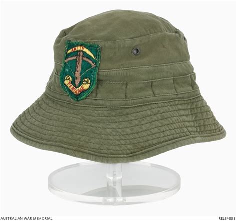 Bush Hat With Aattv Patch Corporal G A Hazel Australian Army Training