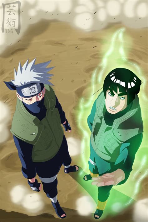 Kakashi And Gai Anime Naruto Naruto Shippuden Anime