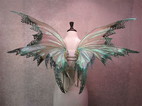 Made To Order Iridescent Absinthe Adult Fairy Wings