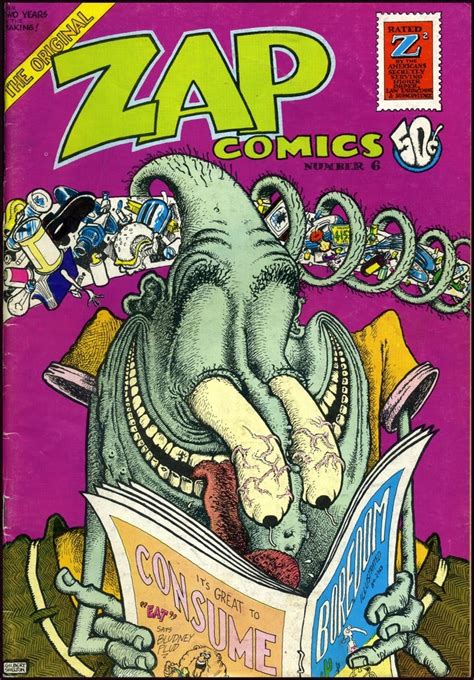 All Story ZAP COMIX 0 8 1968 1975 Zap Comics Underground Comic