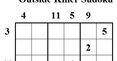 Every sudoku has a unique solution that can be reached logically. Outside Killer Sudoku (Daily Sudoku League #95) (MSS #27)