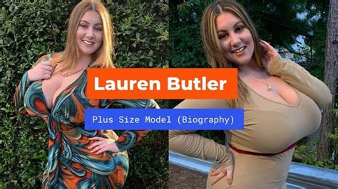 Lauren Butler Plus Size Model No Makeup Youtube