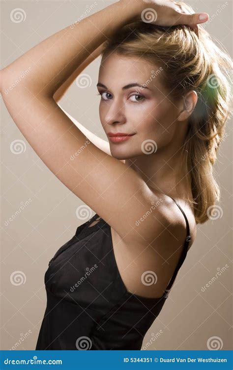 Holding Hair Up Stock Image Image Of Woman Beauty Girl 5344351