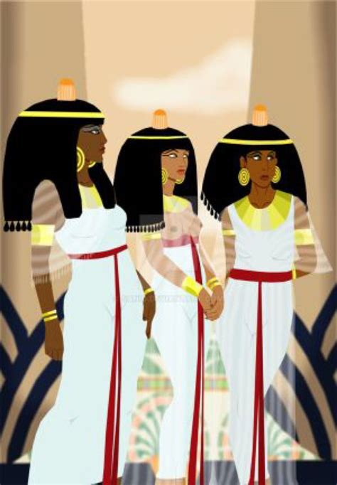 noblewomen by sanio on deviantart ancient egypt art ancient egyptian art egyptian art