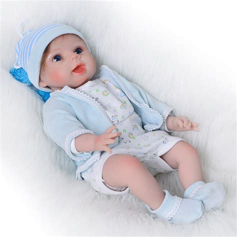 Keiumi 22 Silicone Doll Reborn Lifelike Newborn Baby Boy Dolls
