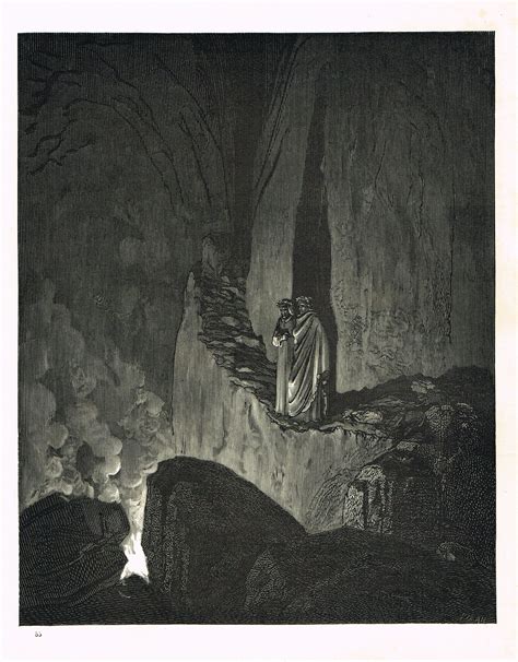 La Divine Comédie Lenfer Illustration De Gustave Doré Gravée Par