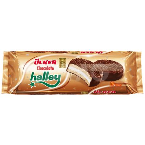 Печенье сэндвич Halley с маршмеллоу 10 × 30 г Irmagru