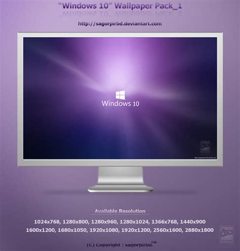 Windows 10 Wallpaper Pack1 By Sagorpirbd On Deviantart