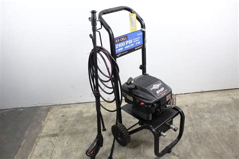 Ex Cell 2100 Psi Pressure Washer Manual