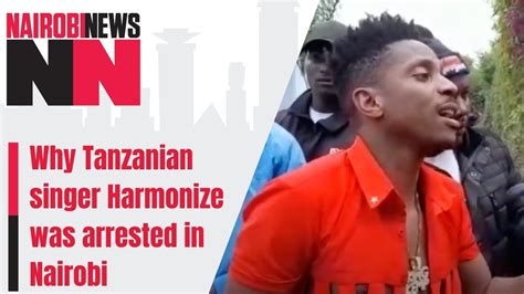 Why Tanzanian Singer Harmonize Was Arrested In Nairobi Youtube