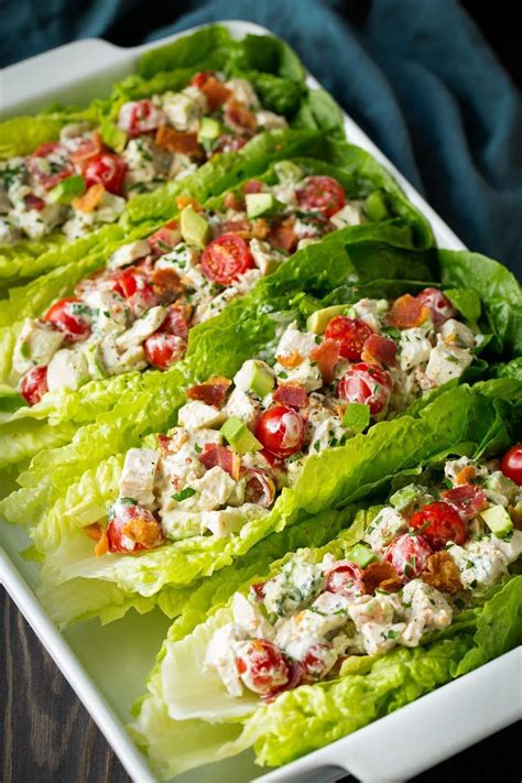 Blta Made Into A Hearty And Delicious Chicken Salad Perfect Wrapped In