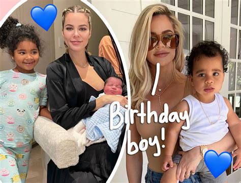 Khloé Kardashian Celebrates Son Tatums First Birthday With The Cutest