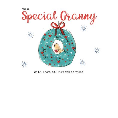 Cards Granny Christmas Card Laura Sherratt Designs Ltd