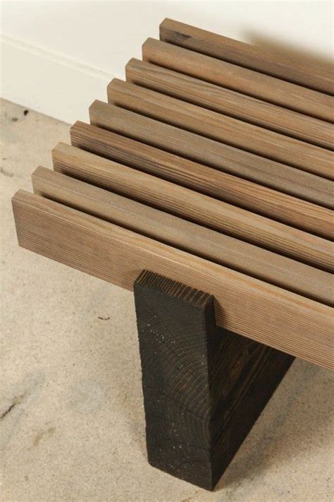 American Minimalist Slat Bench By Ten10 For Lawson Fenning Outdoor Wood
