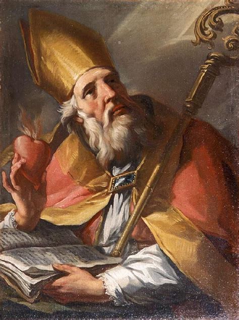 Saint Augustine San Agustín S Agostino Bergamo 18th Century