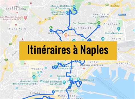 Carte De Naples Italie Plan Détaillé Gratuit Et En Français à