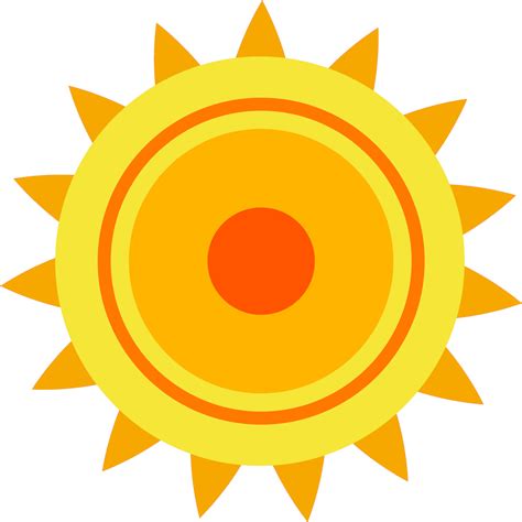Download Hd Vector Sun Sun Transparent Background Transparent Png