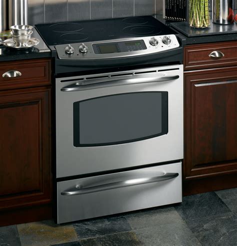 Ge Profile™ 30 Slide In Electric Range With Trivection® Technology