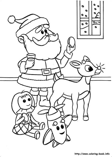 1116x862 rudolph the red nosed reindeer coloring pages newcoloring123 221x320 rudolph and clarice coloring pages Coloring, Reindeer and Red nosed reindeer on Pinterest