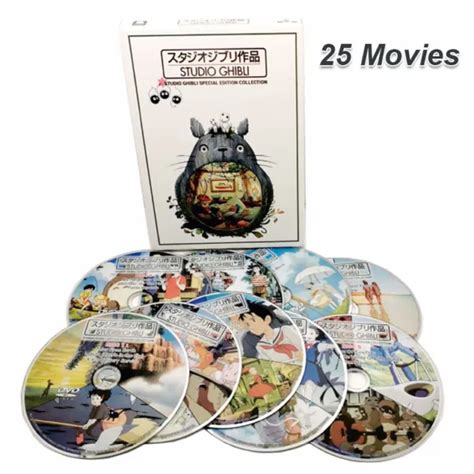 The Complete Collection Studio Ghibli 25 Movies 9dvd Box Set Film 26