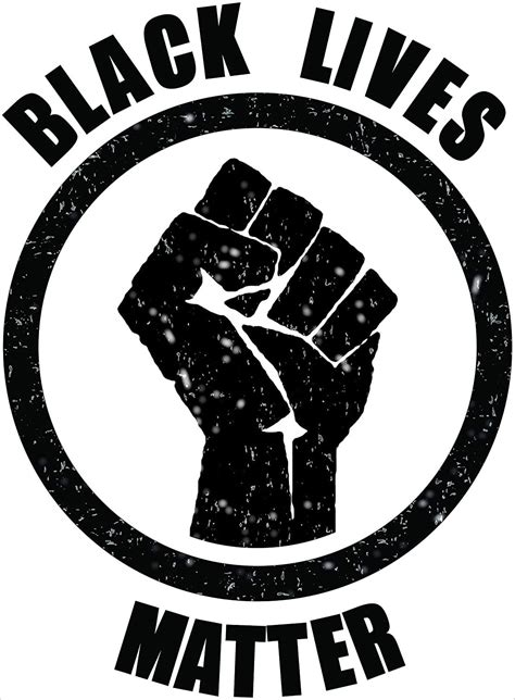 Black Lives Matter Fist Mini Poster X Laminated Walmart Com