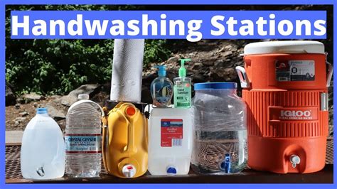 Handwashing Stations 6 Inexpensive Ways To Wash Your Hands Outdoors