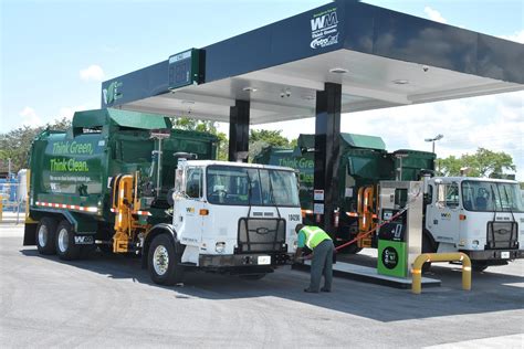 Waste Management Celebrates 100th Natural Gas Fueling Station And Fleet