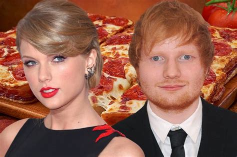 Ed Sheeran Introduced Taylor Swift To Pizza Express For Pre Brit Awards