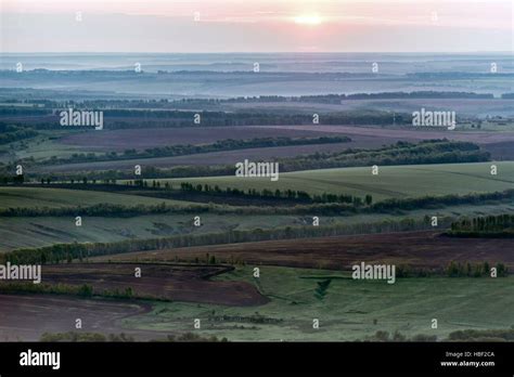 Russia Belgorod Oblast Farm Fields Stock Photo Alamy