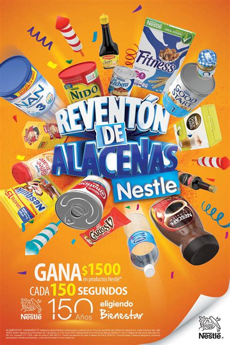 Arte Digital Para Nestlé Promoción Reventón De Alacenas Creative Poster