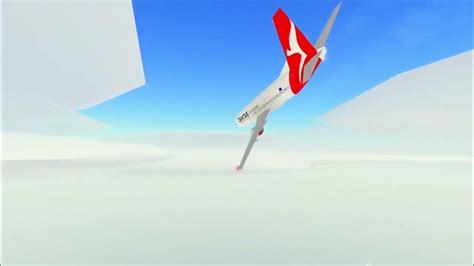 Qantas Flight 425 Crash Animation Youtube
