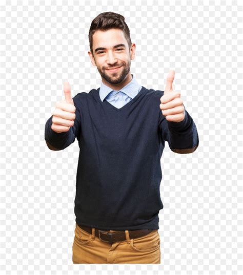 Man Thumbs Up Png Transparent Png Vhv