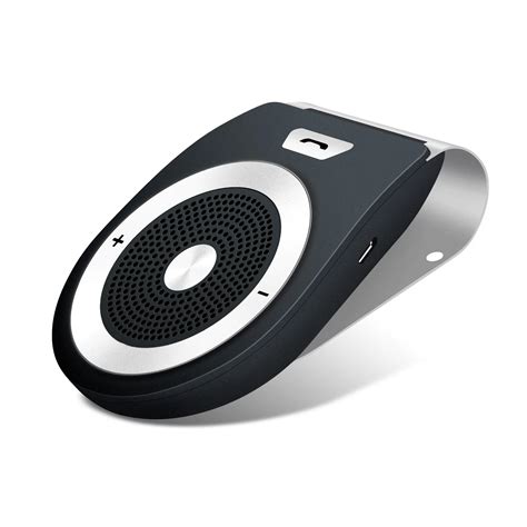 Wireless Bluetooth Hands Free Sun Car Kit Visor Clip Speaker In Car Speakerphone Multipoint