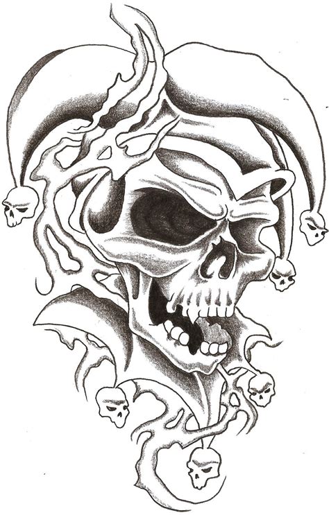 Skull Jester 1 By Thelob On Deviantart