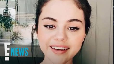 Selena Gomez Shares Heartfelt Message To Fans E News Youtube