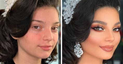 Our home was used for storage and not for living the life we wanted. 11 Brides Before And After Getting Their Make Up Done ...