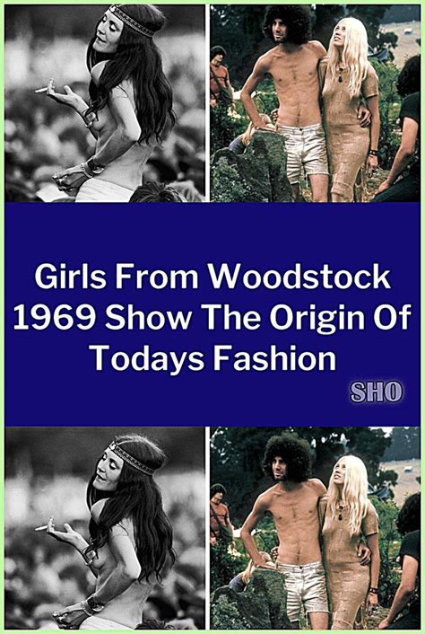Girls From Woodstock 1969 Show The Origin Of Todays Fashion Woodstock 1969 Woodstock